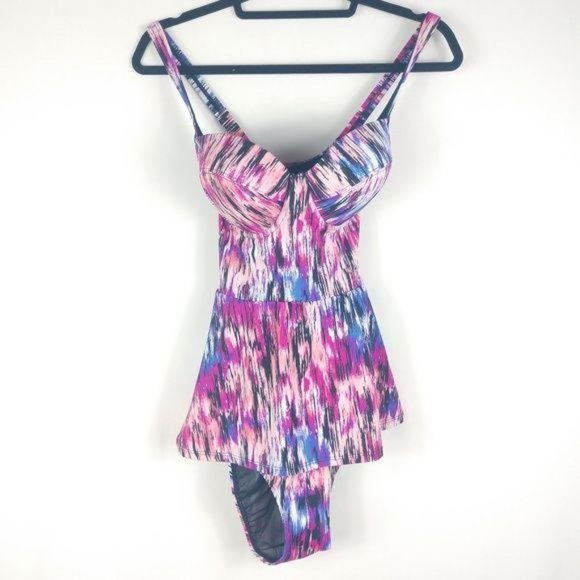 NEW Torrid Watercolor Swim Dress